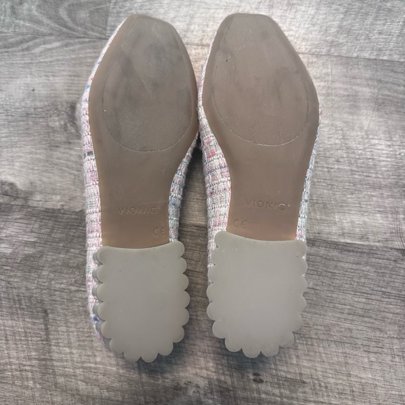 Vionic Tulip Luxana Peoni Multi Woven Shoes Womens Sz. 7 - Picture 7 of 8